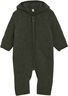 Pram Suit Ears Wool Fleece