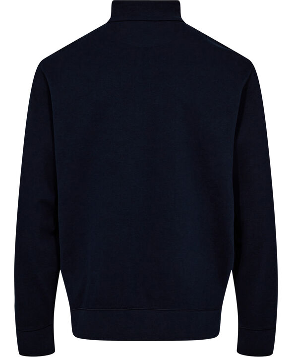 Luxury Jersey Quarter-Zip Pullover