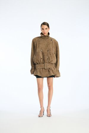 OVERSIZE SUEDE JACKET