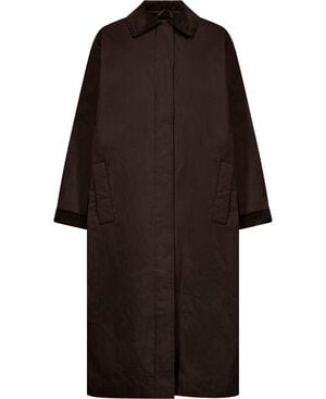 Emmy 1 coat with corduroy detail - GRS