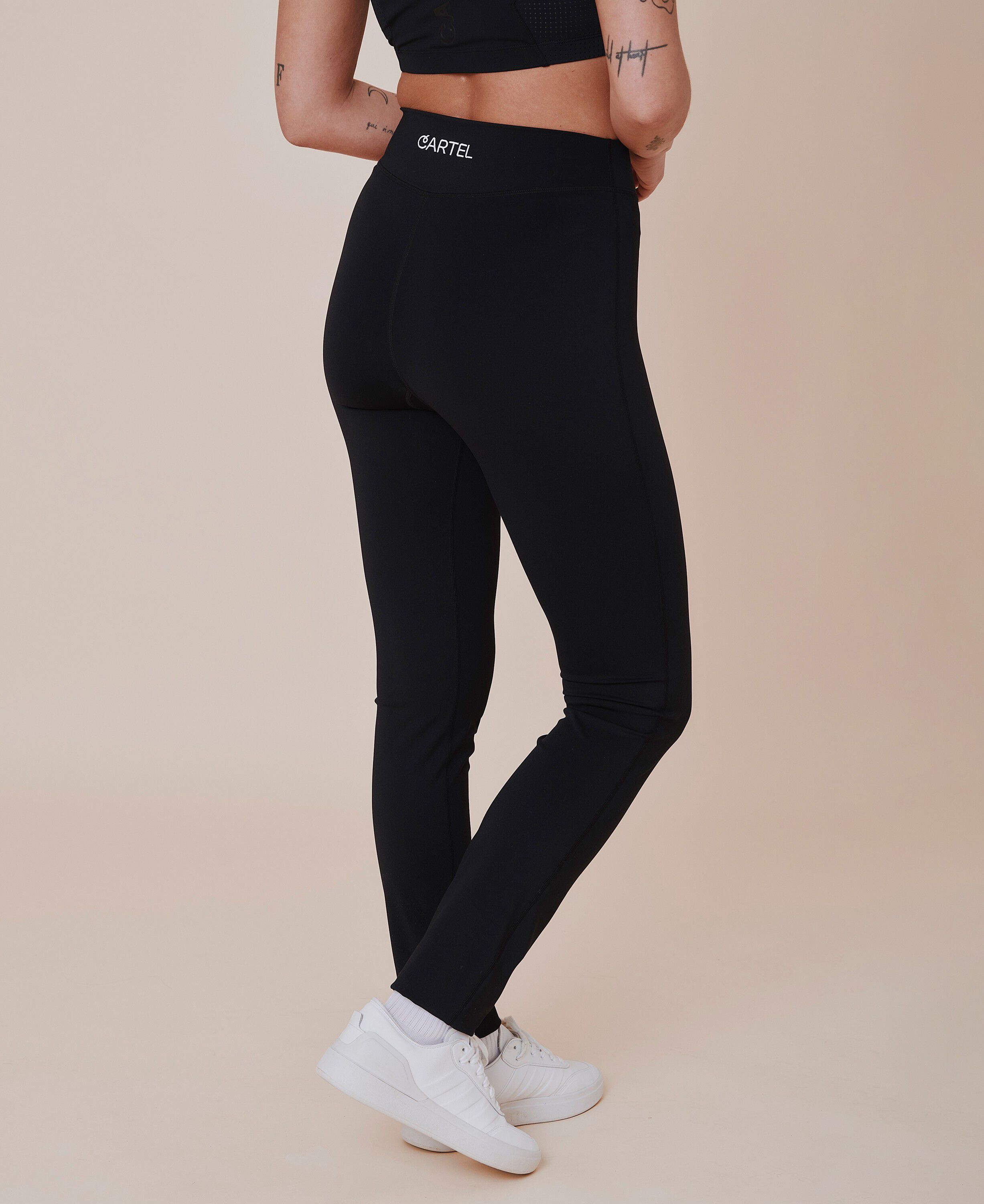 Umbria high-waist leggings - Nero