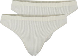 PCSYMMI RIB THONG 2-PACK NOOS BC