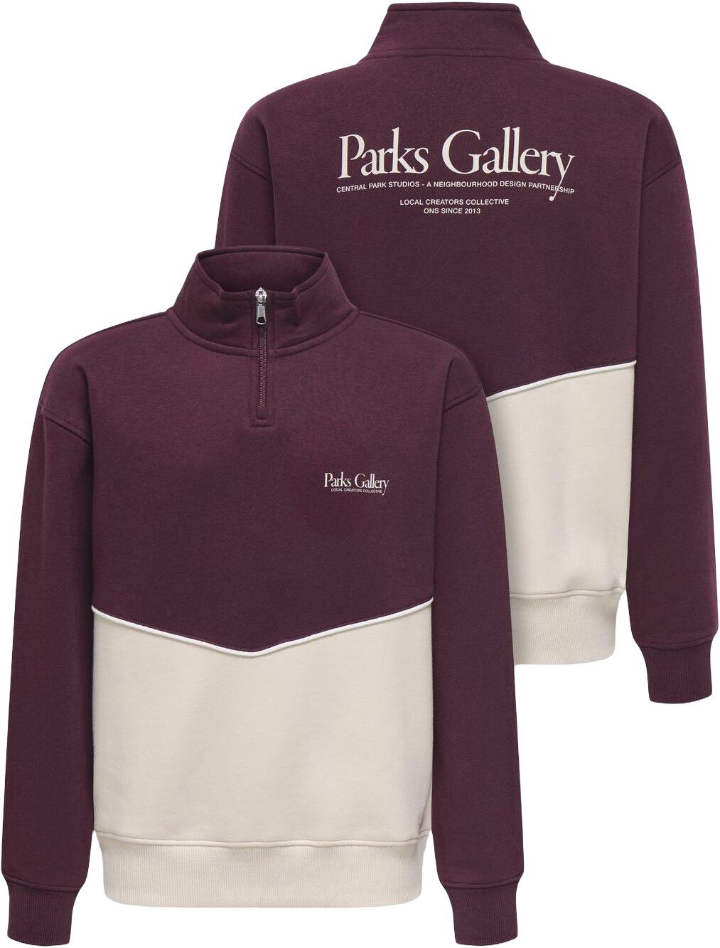 Osjceres Rlx Half Zip Parks High Neck