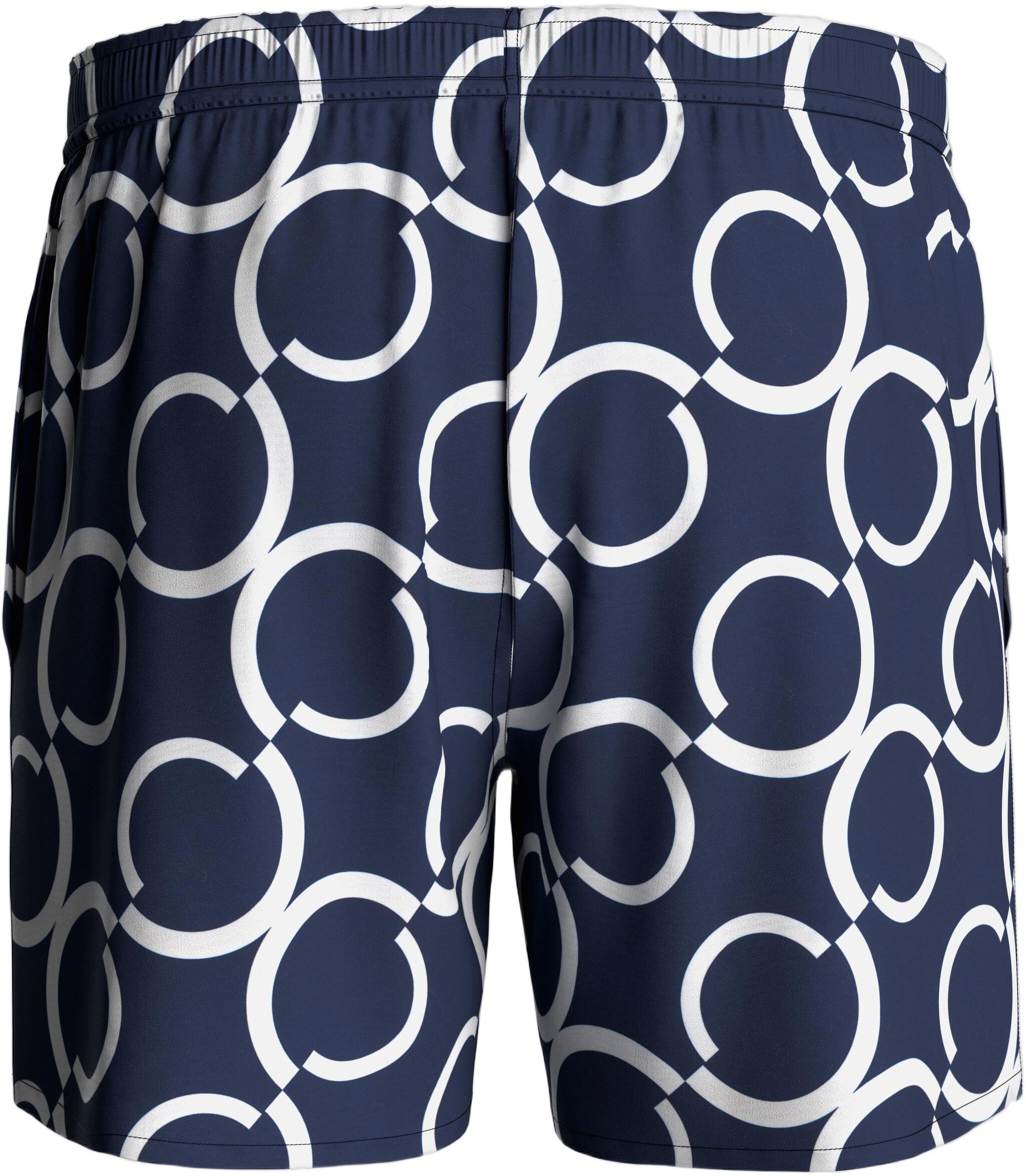 Geometric Print Swim Shorts