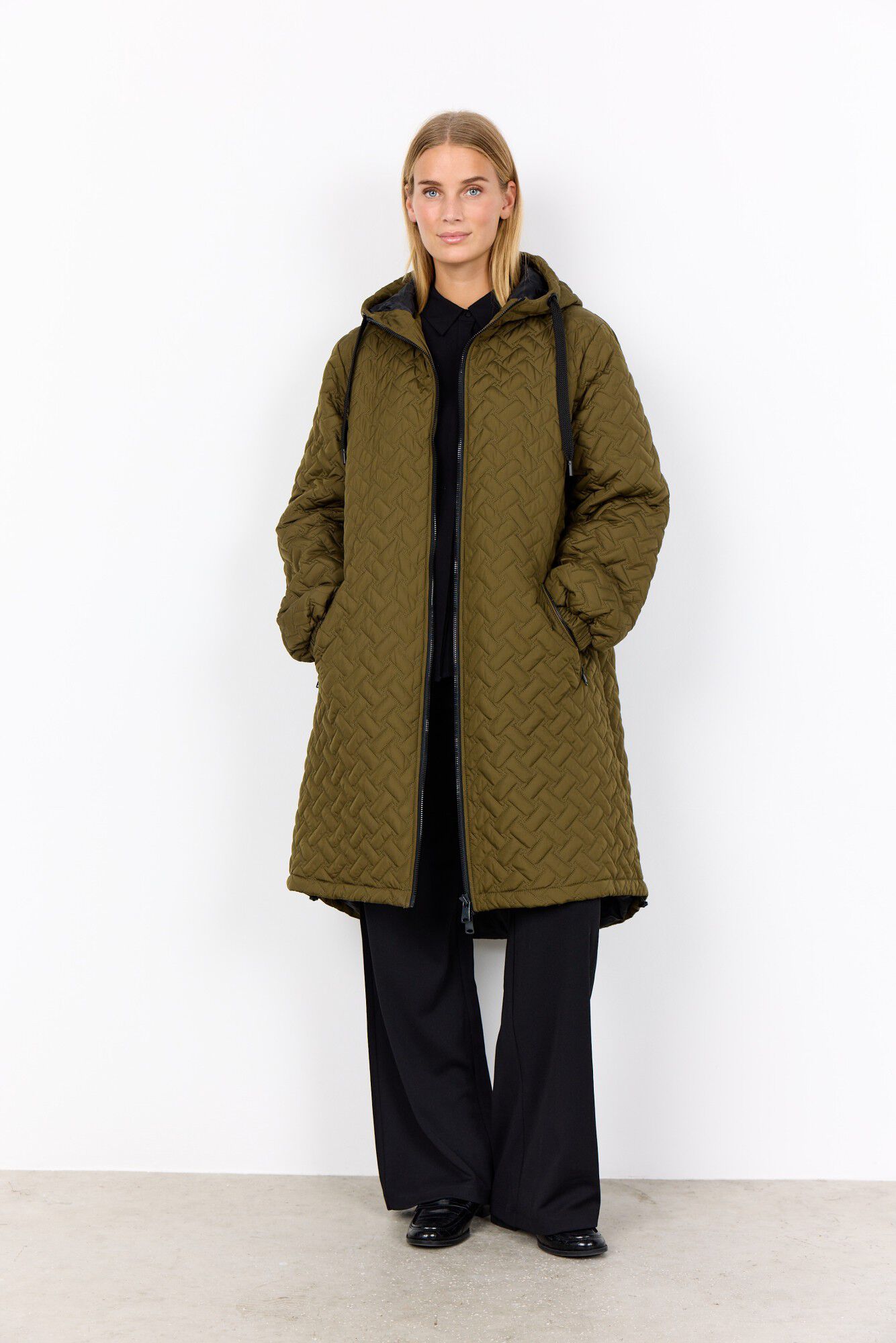 SC-FENYA 73 Jakke M&oslash;rkegr&oslash;n