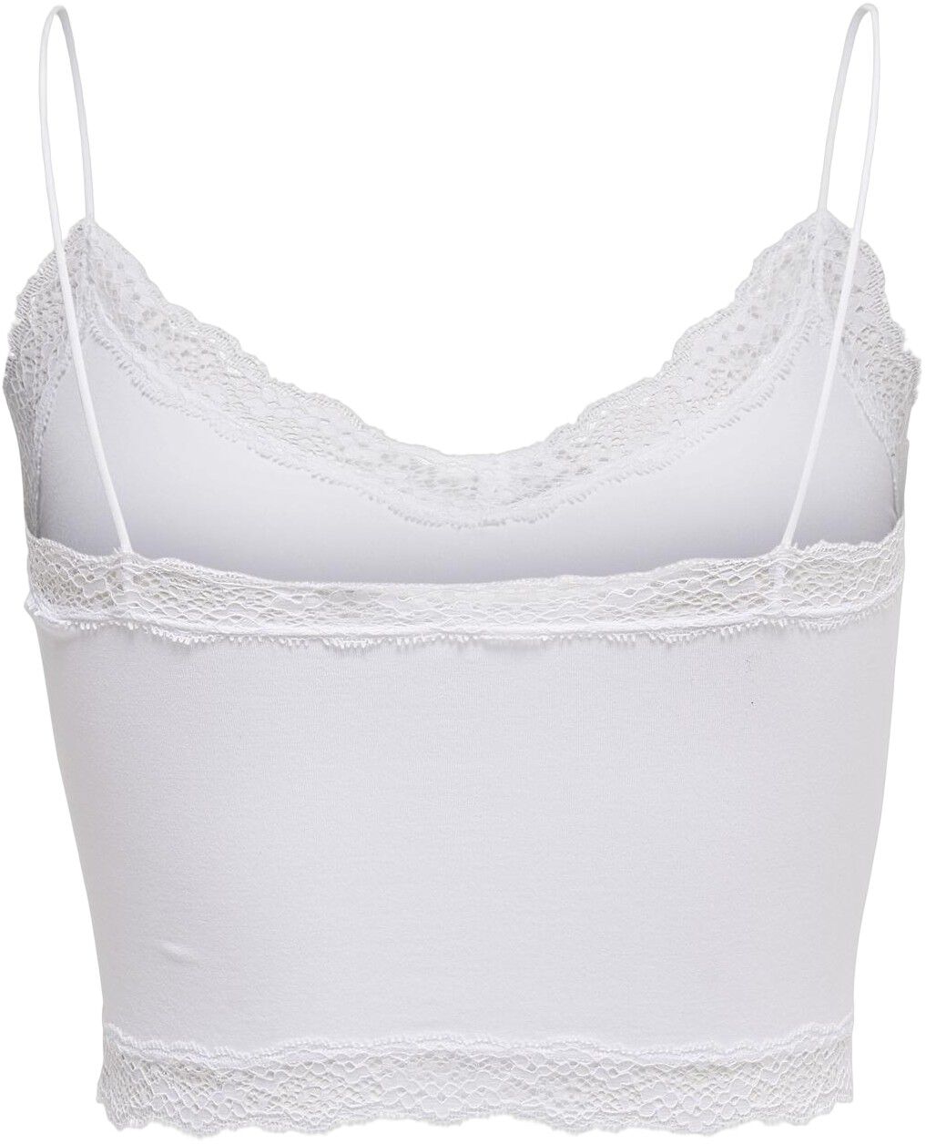 Onlvicky Lace Seamless Cropped Top Noos