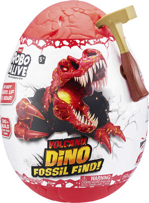 Dino Fossil Volcano surprice