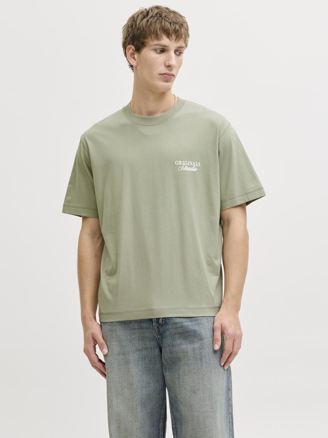 JORNORREBRO TYPO TEE SS CREW NECK N