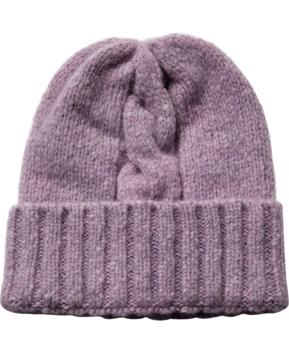 7832 Cable Beanie Lavender