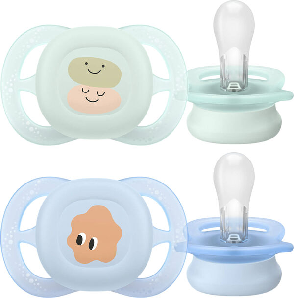 Philips Avent Soother ultra start - Pakke med 2 - 0-2m