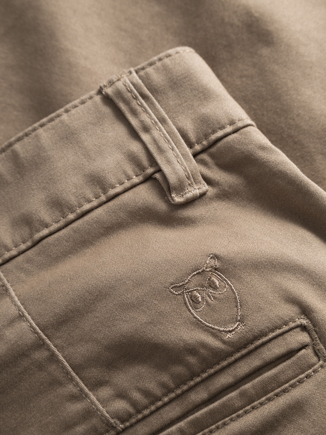 LUCA slim twill chino pants - GOTS/Vegan