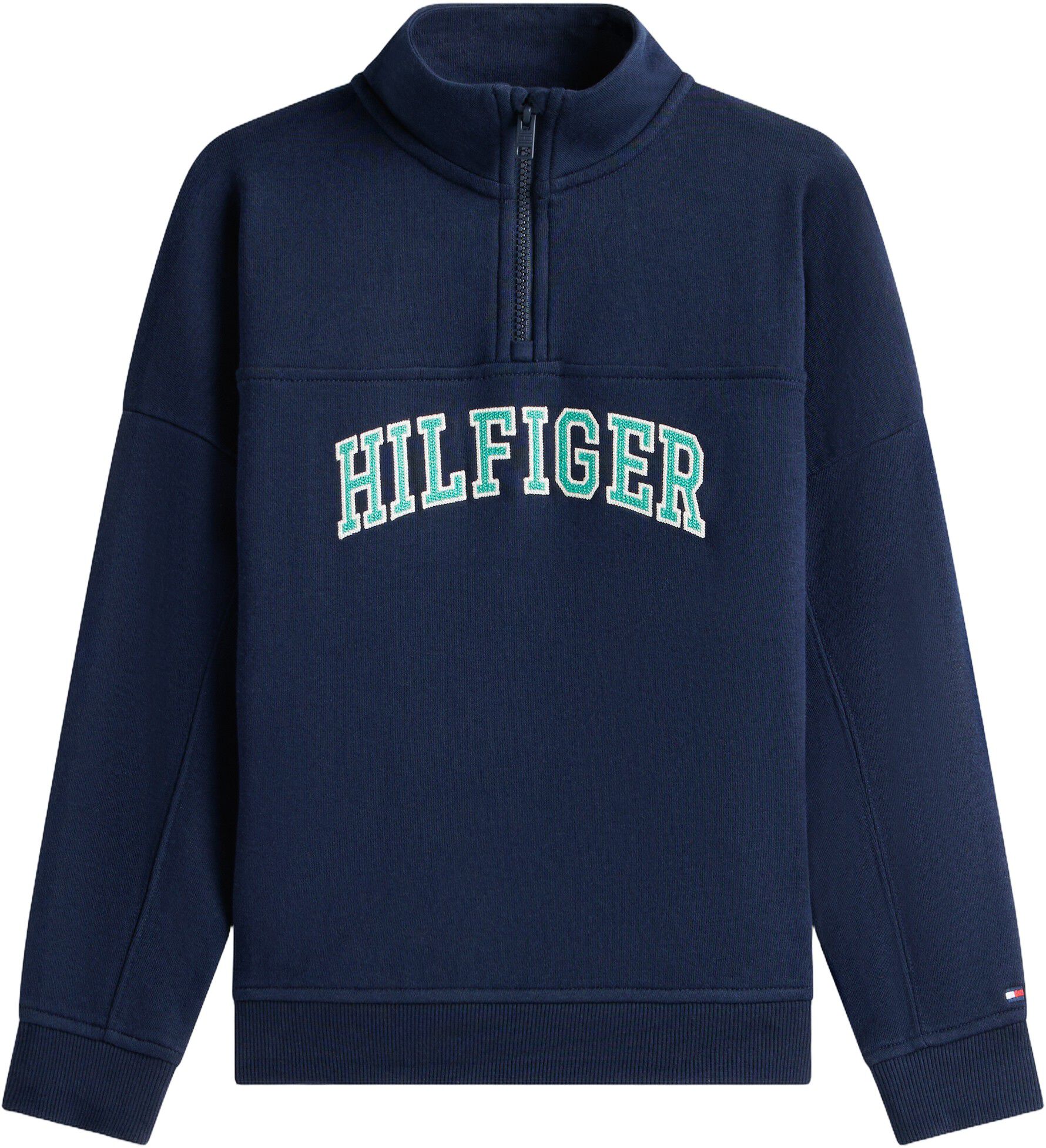HILFIGER VARSITY ZIP SWEATSHIRT