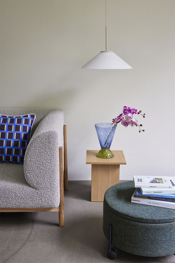 Abyss Vase Lyseblå/ Olive