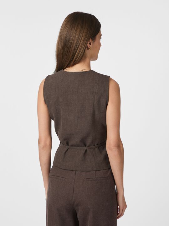 Samara Melange Waistcoat