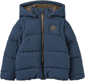 2 in 1 Puffer Jacket w. Removable Sleeves