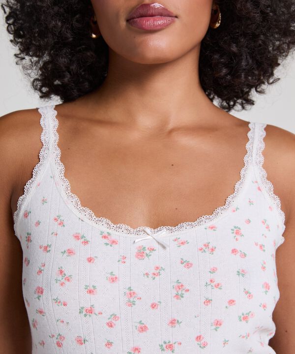 SINGLET POINTELLE LACE