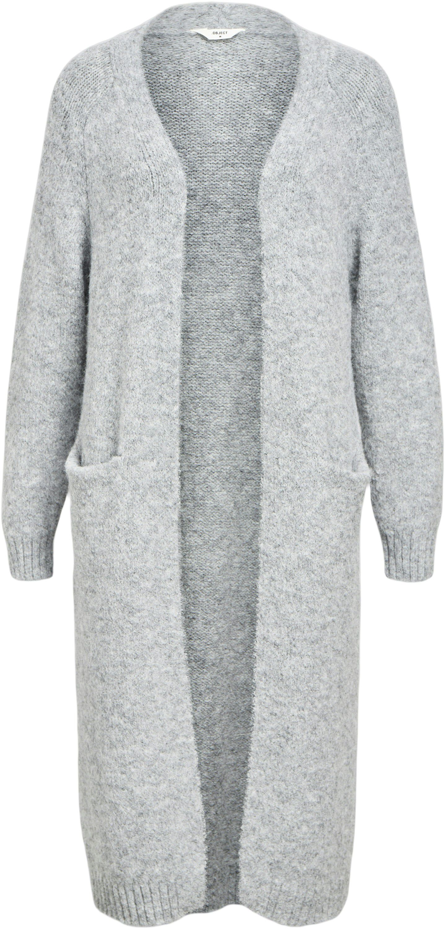 OBJMILU LS LO LONG KNIT CARDIGAN NO