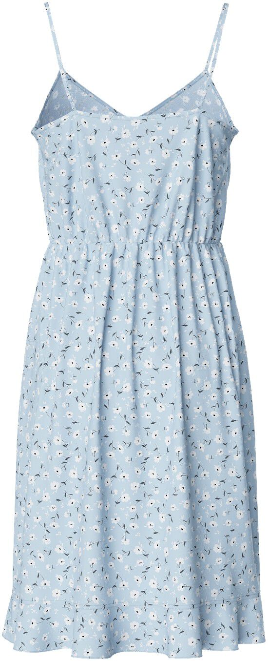 PCNYA STRAP FLOUNCE DRESS WVN BC