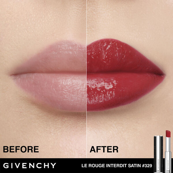 Le Rouge Interdit Satin Lipstick