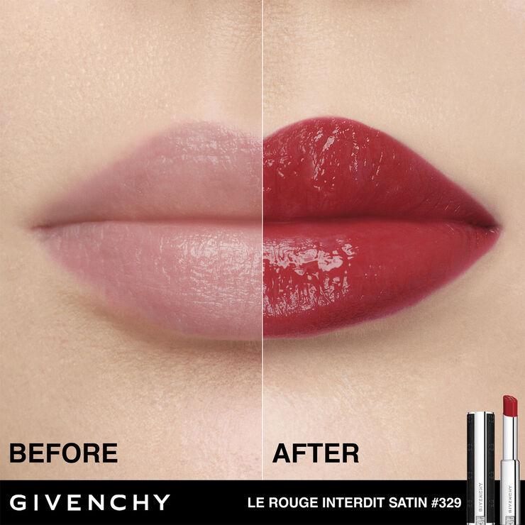 Le Rouge Interdit Satin Lipstick