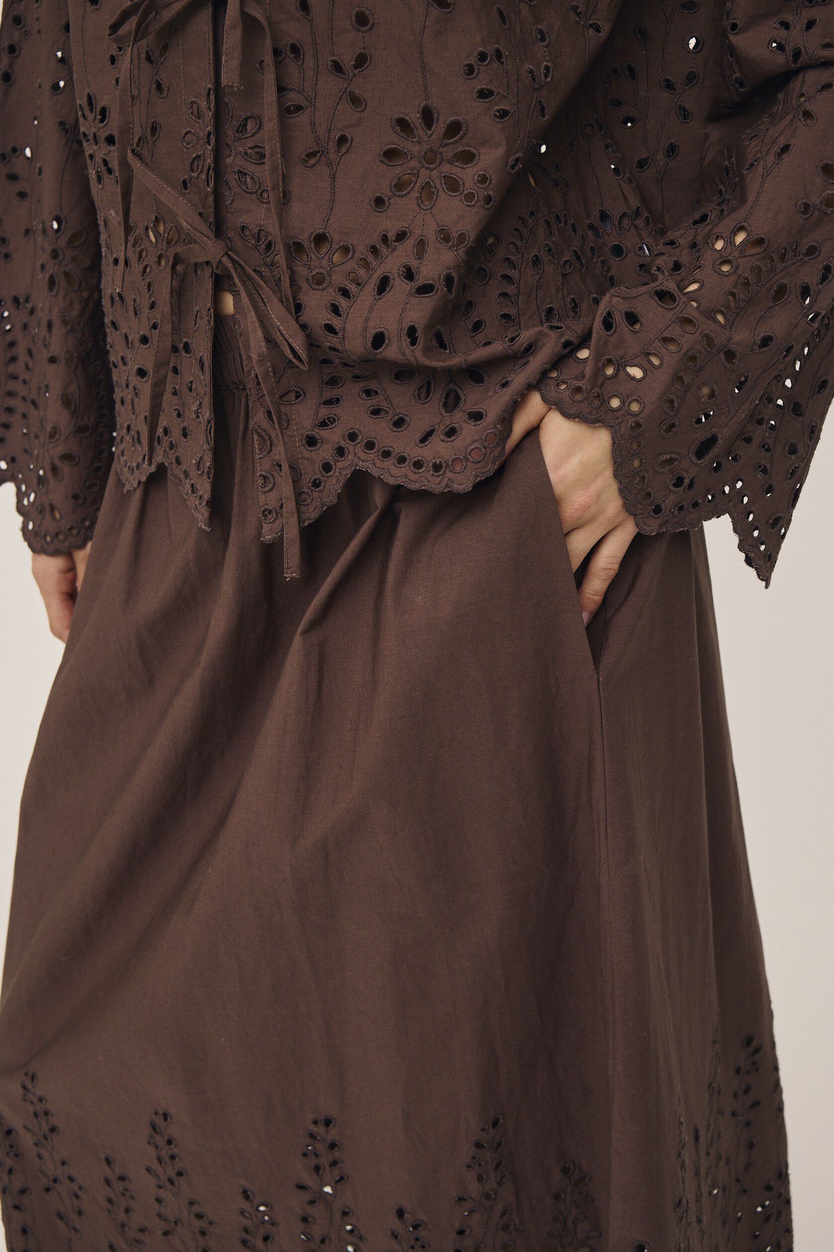 Asta 19 Maxi nederdel - 100% &Oslash;kologisk bomuld GOTS