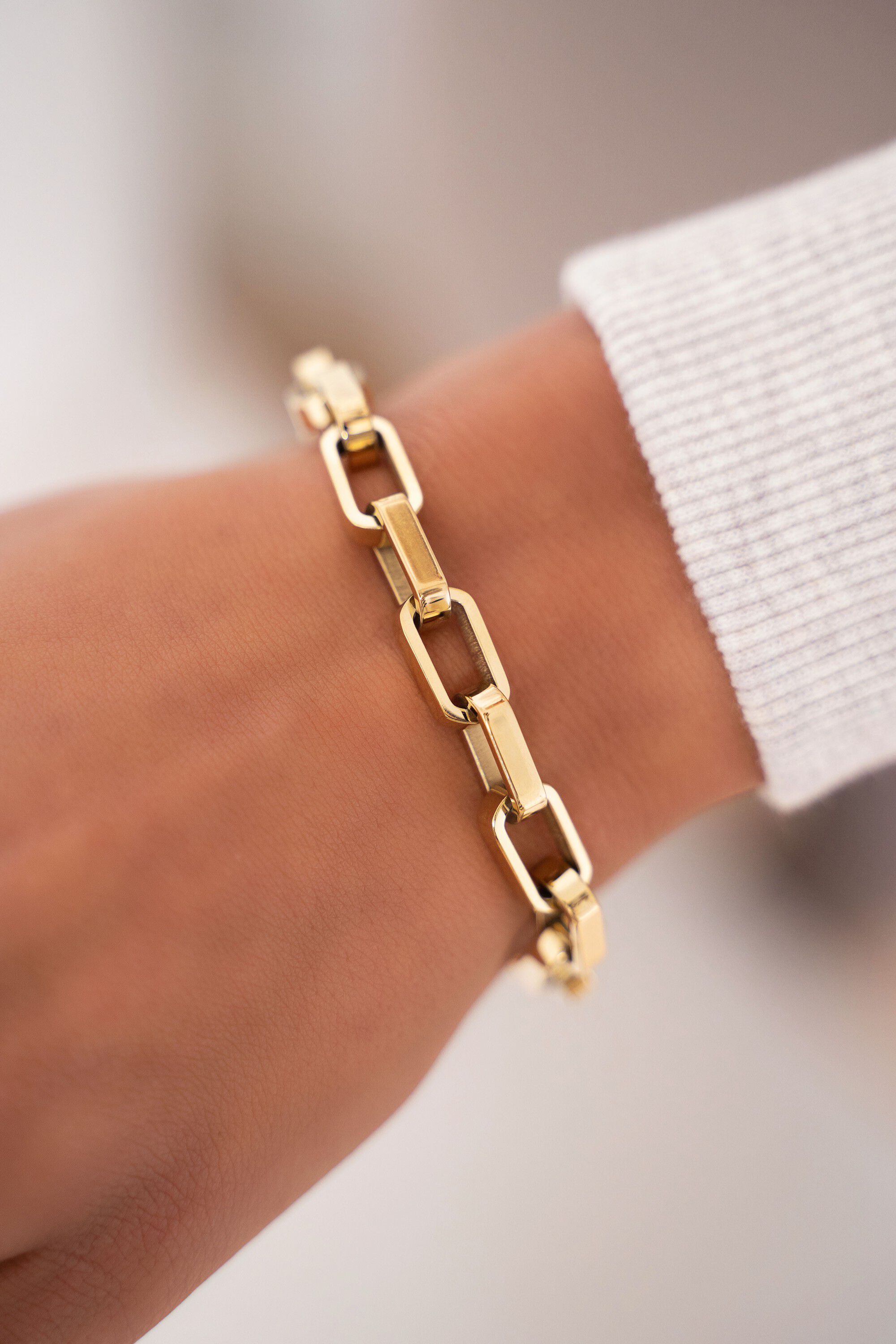 Chunky chain bracelet