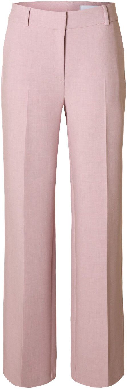 SLFRITA MW WIDE PANT MEL NOOS