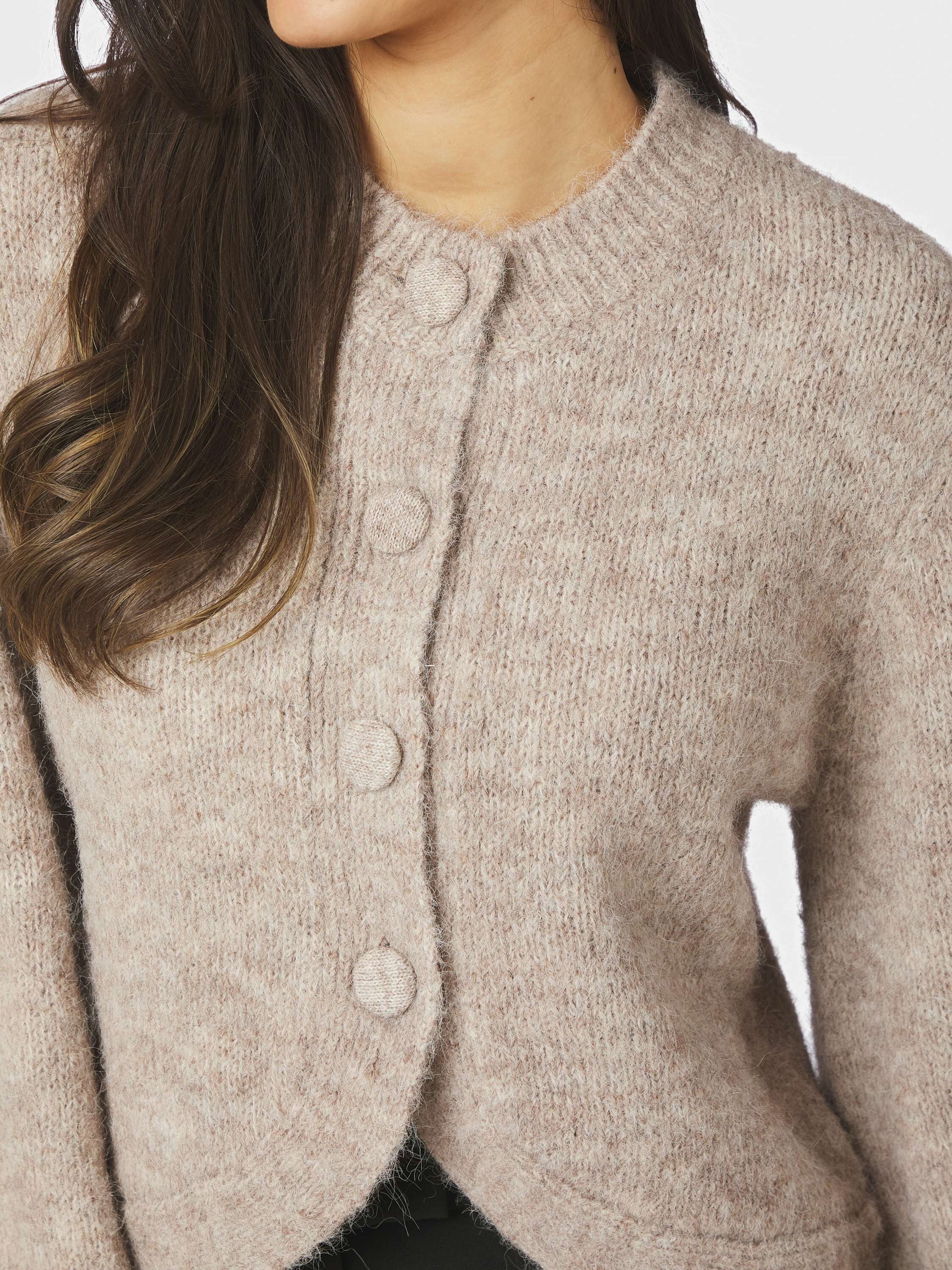 Gio Fluffy Knit Cardigan