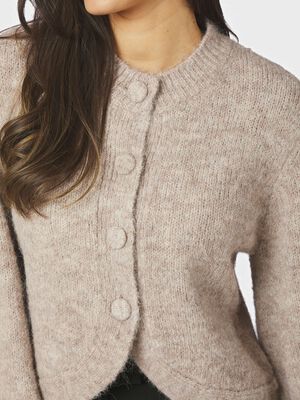 Gio Fluffy Knit Cardigan
