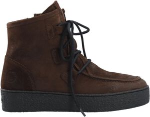 CASCAMILLA Lace Boot Warm Oily Suede 2. 0