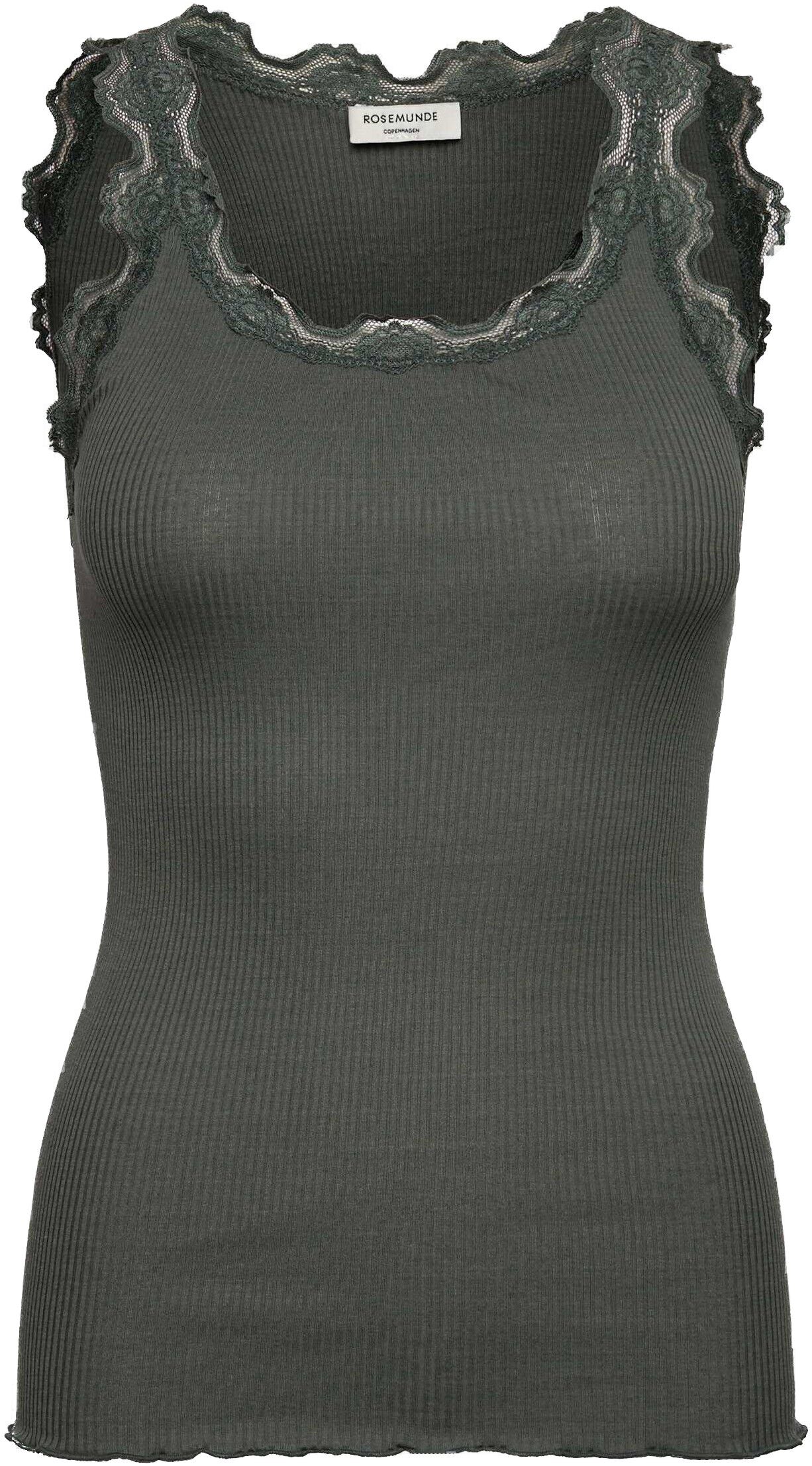 RWBabette Silk SL U-neck Lace Top