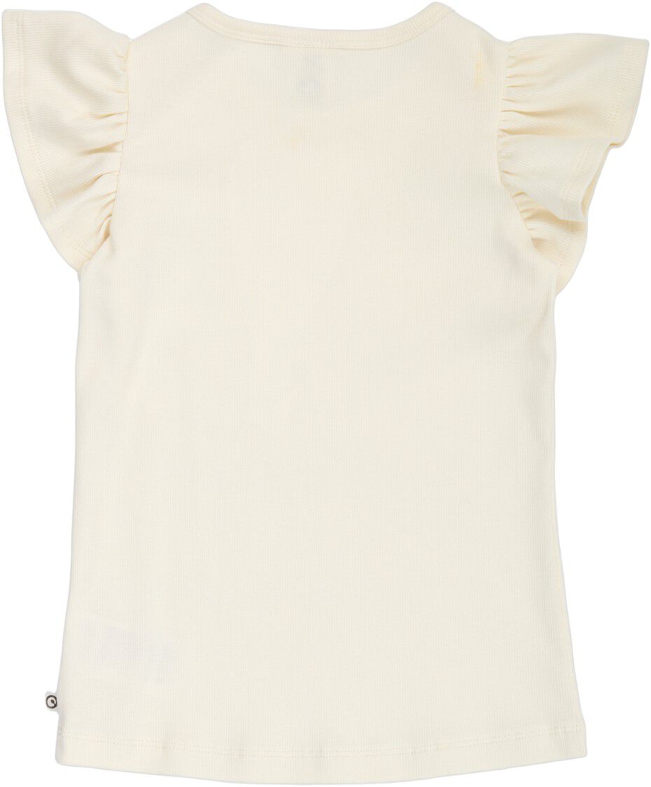 Cozy me rib frill s/s T