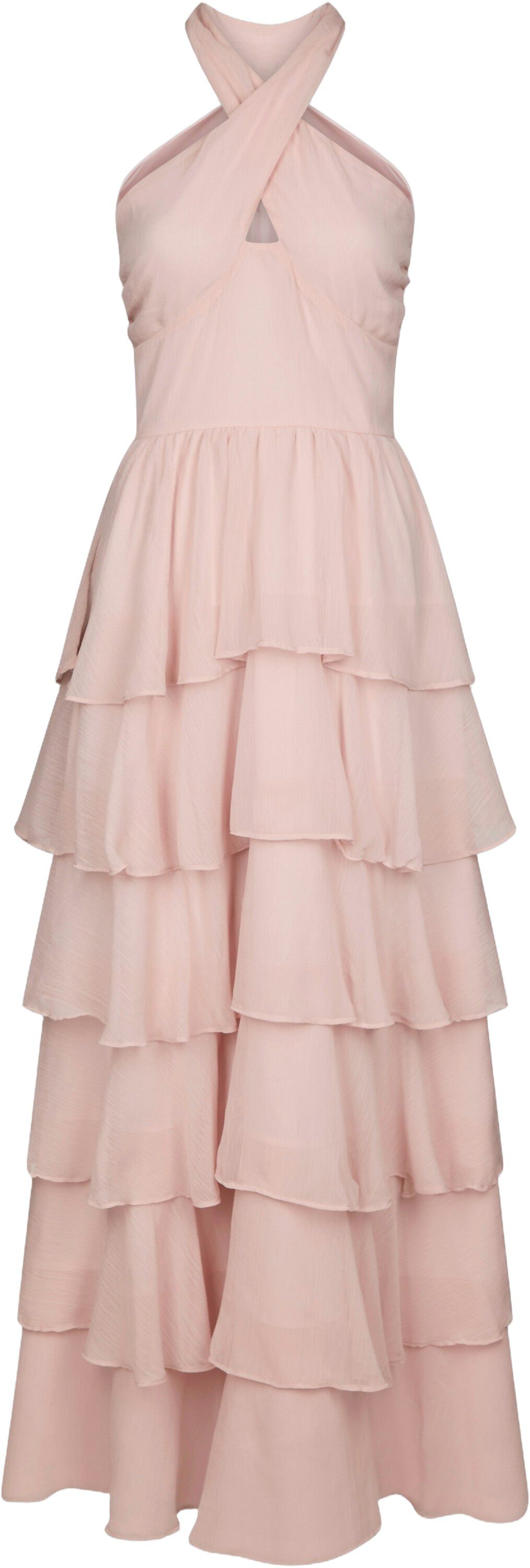 Cleoni Solid Chiffon Dress