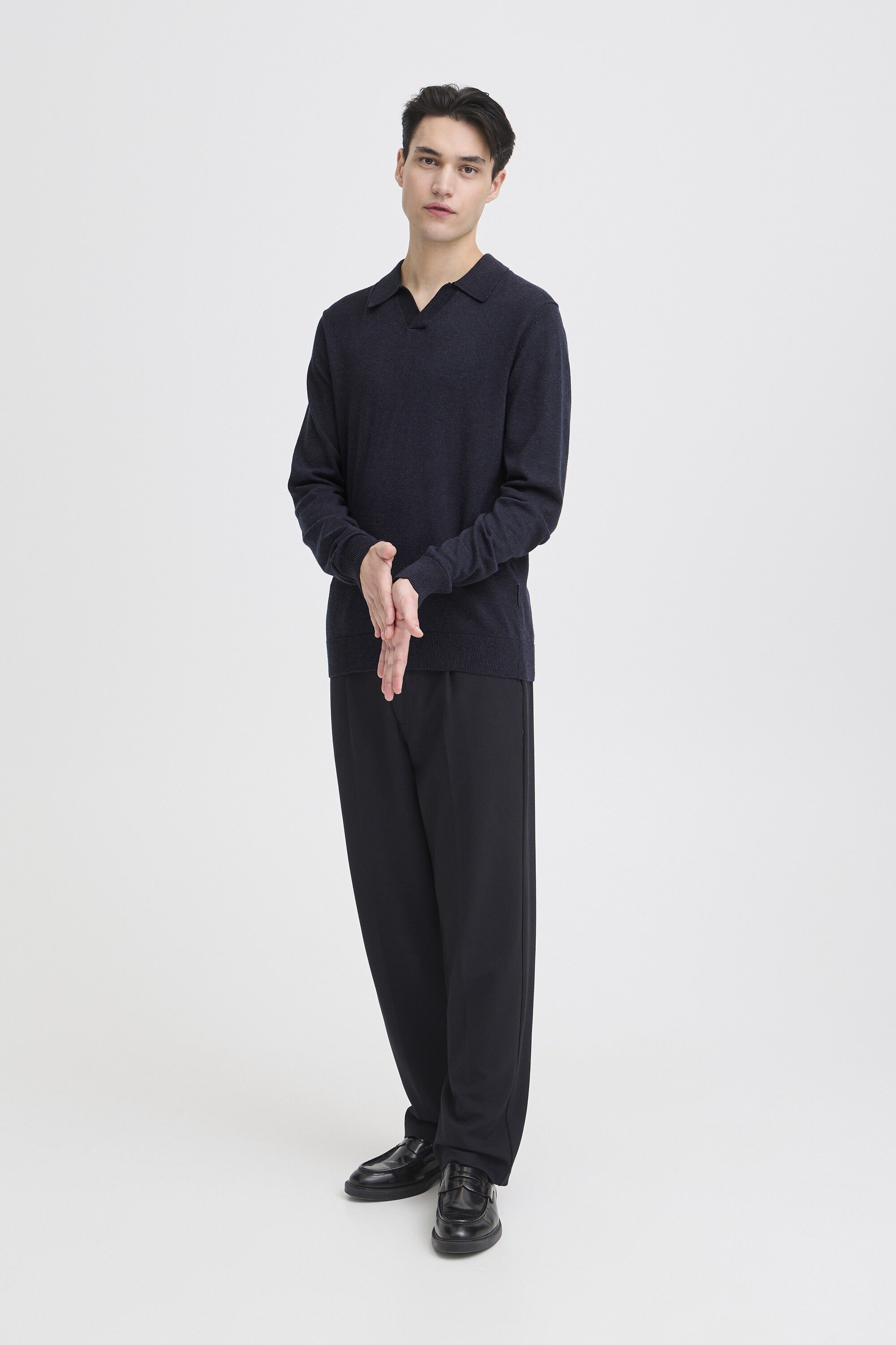 CFBELLS LS POLO KNIT