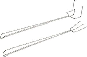 Outdoor Market BBQ Fork - Set of 2 - Stainless steel