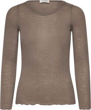 RWBurlington Wool LS O-neck T-shirt
