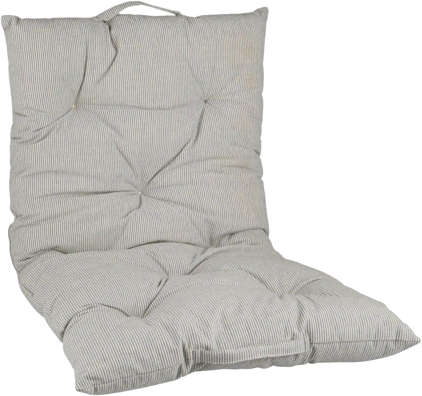 Madrashynde Charlie m/m&oslash;rkebl&aring; tynde striber