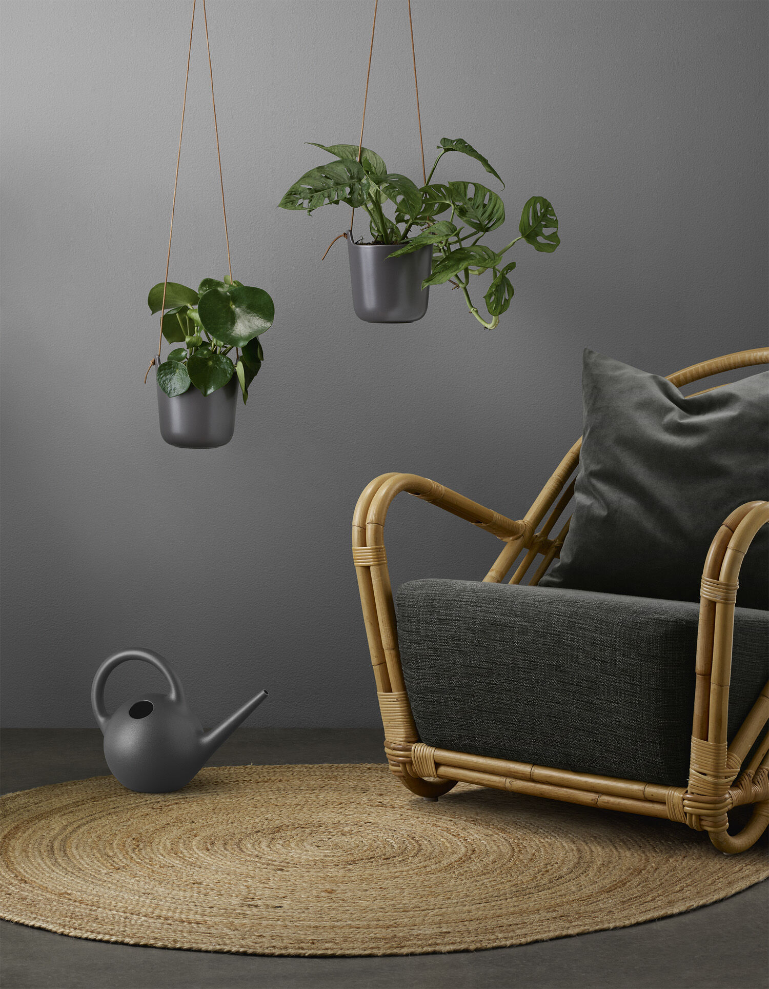 Globe vannkanne 2,5l Dark grey