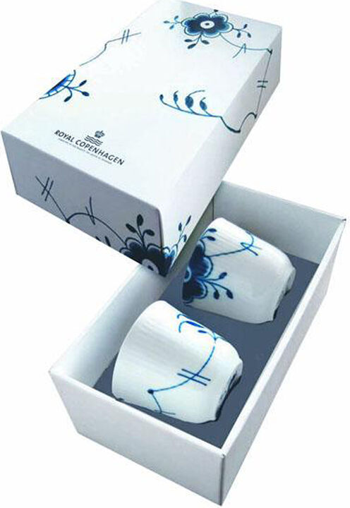 Blå Mega Riflet termokop 26 cl. 2 stk.