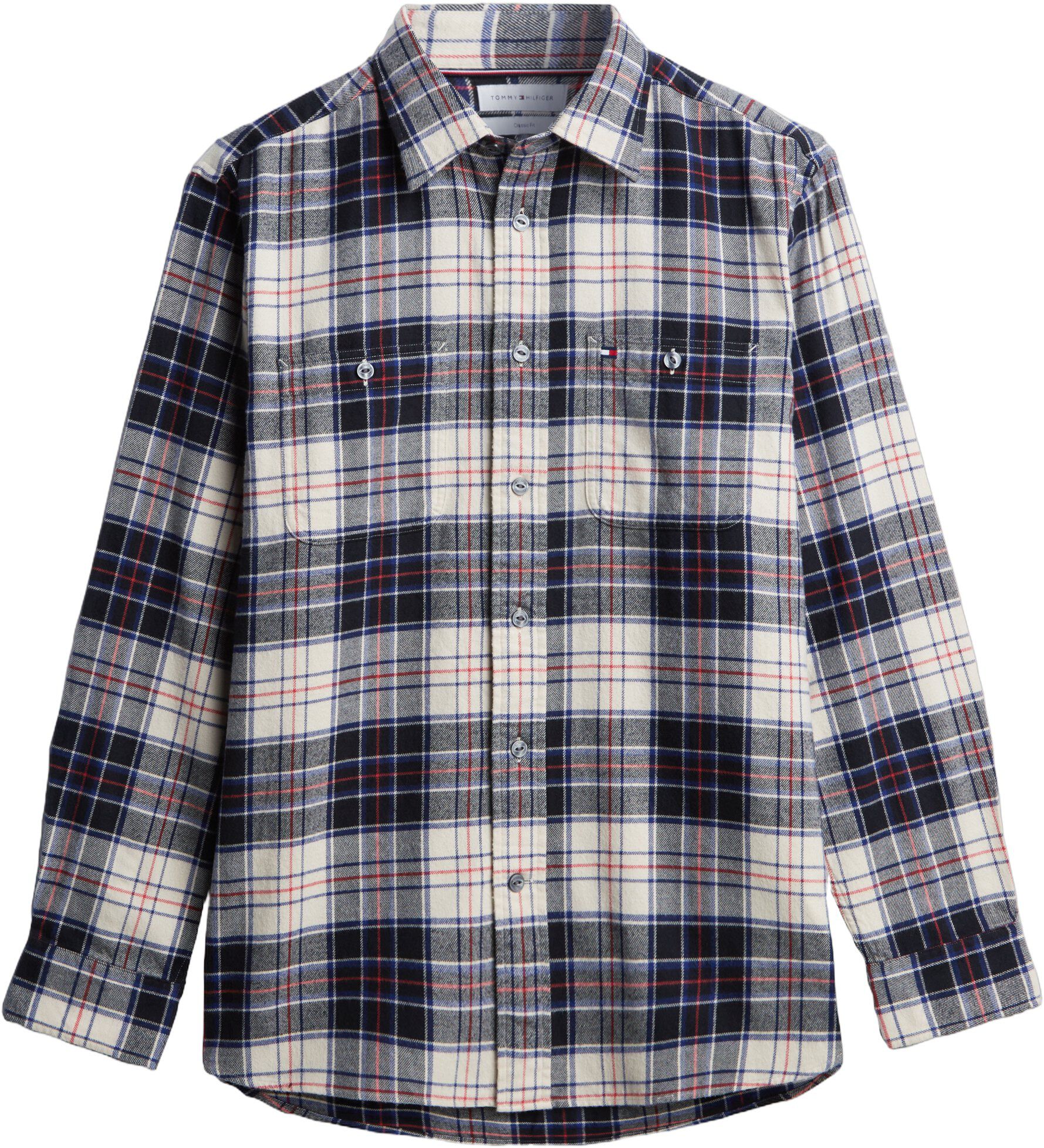 Relaxed Fit Tartan Flannel Shirt
