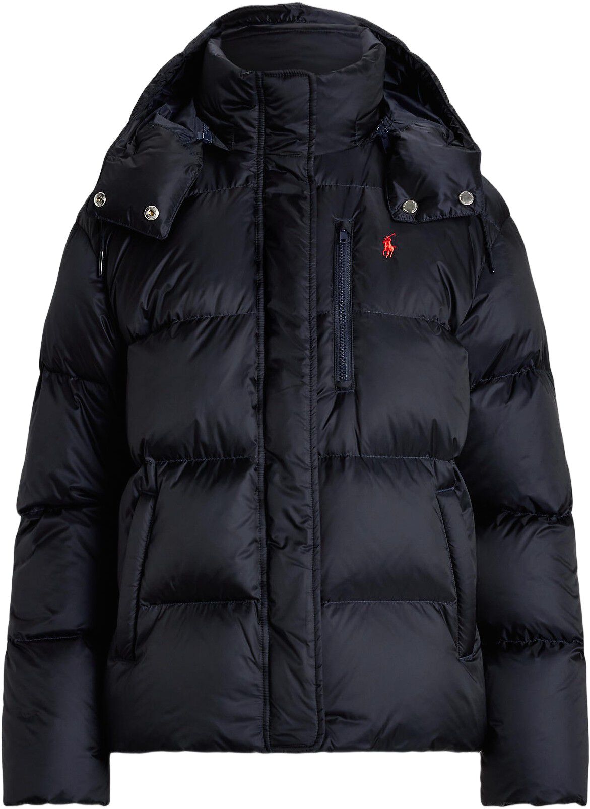 Water-Repellent Quilted Down Jacket