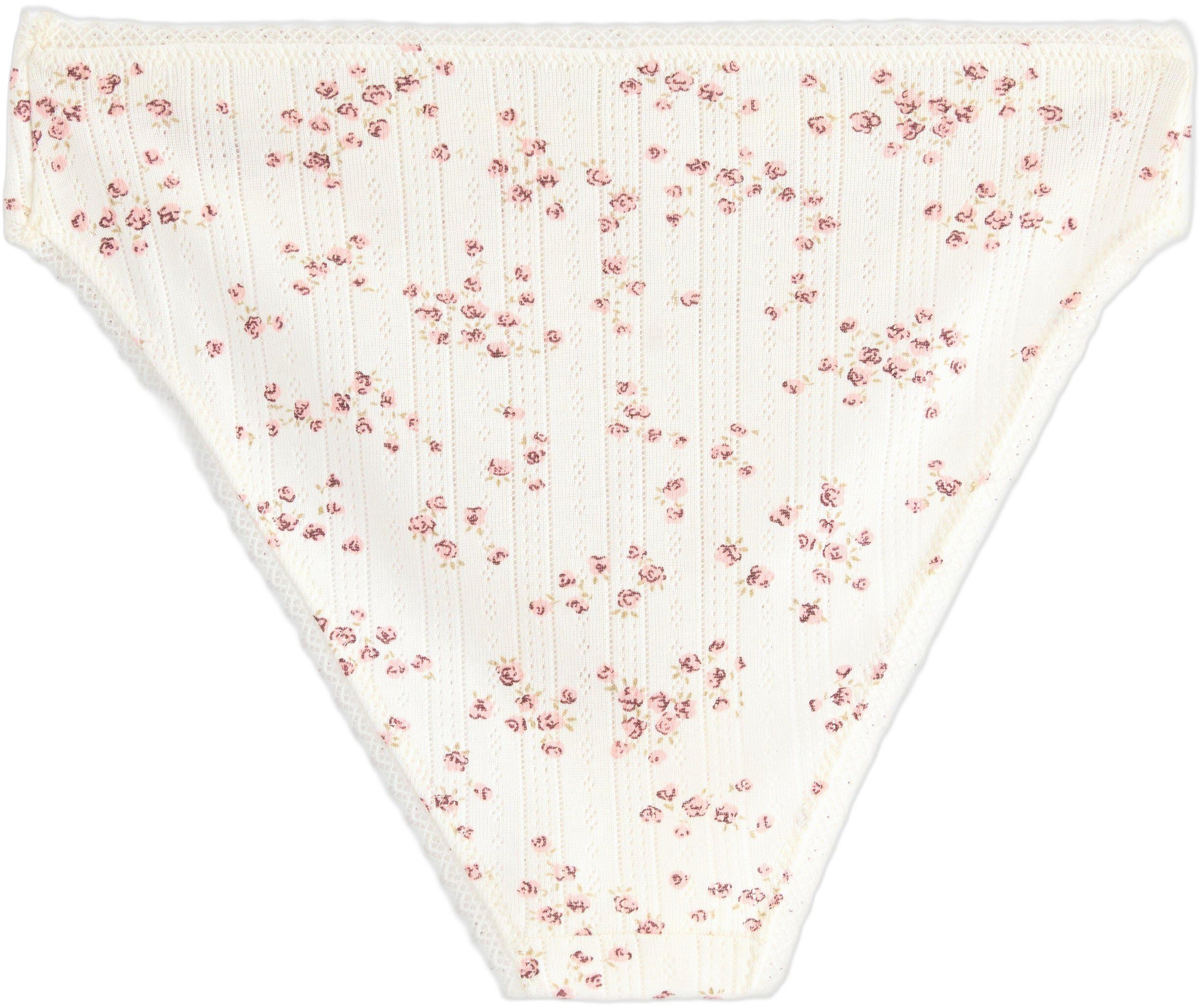 Trosor i pointelle med l&aring;g midja.