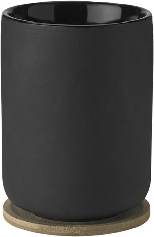 Theo termokrus med glassbrikke 0.25 l. black