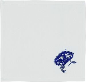 Moomin Arabia håndklæde 25x25 Stinky sand GOTS
