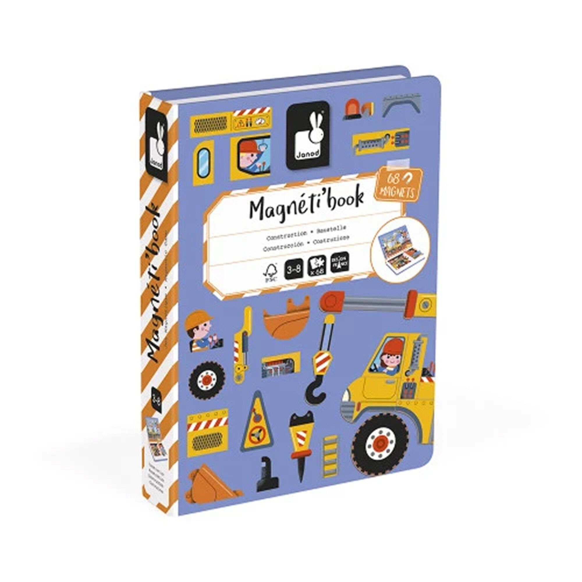 Magnetic Book Construction
