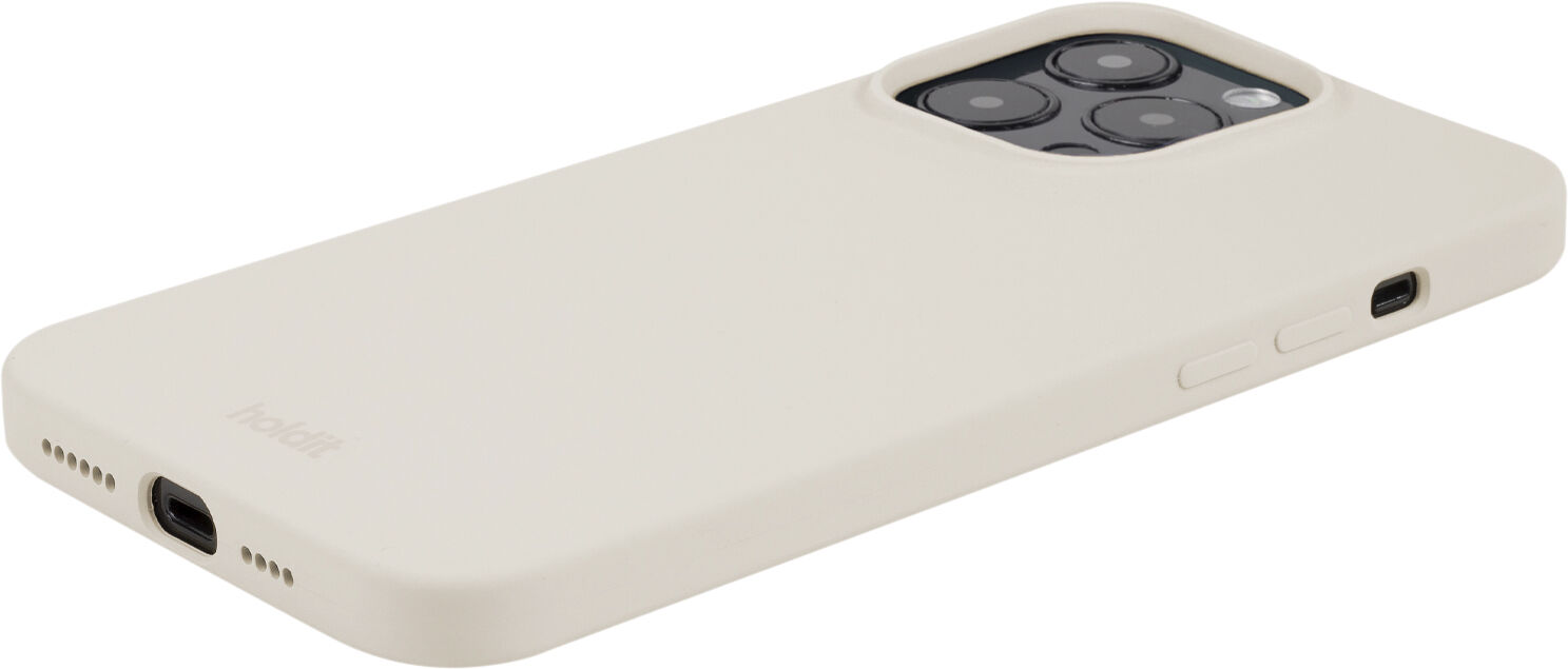 Silicone Case iPhone 15 ProMax Light Beige