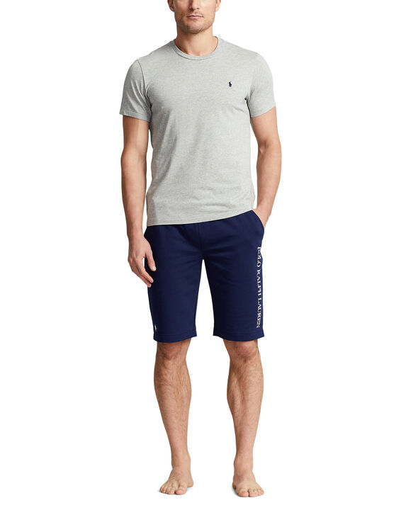 Cotton Jersey Crewneck Sleep Tee