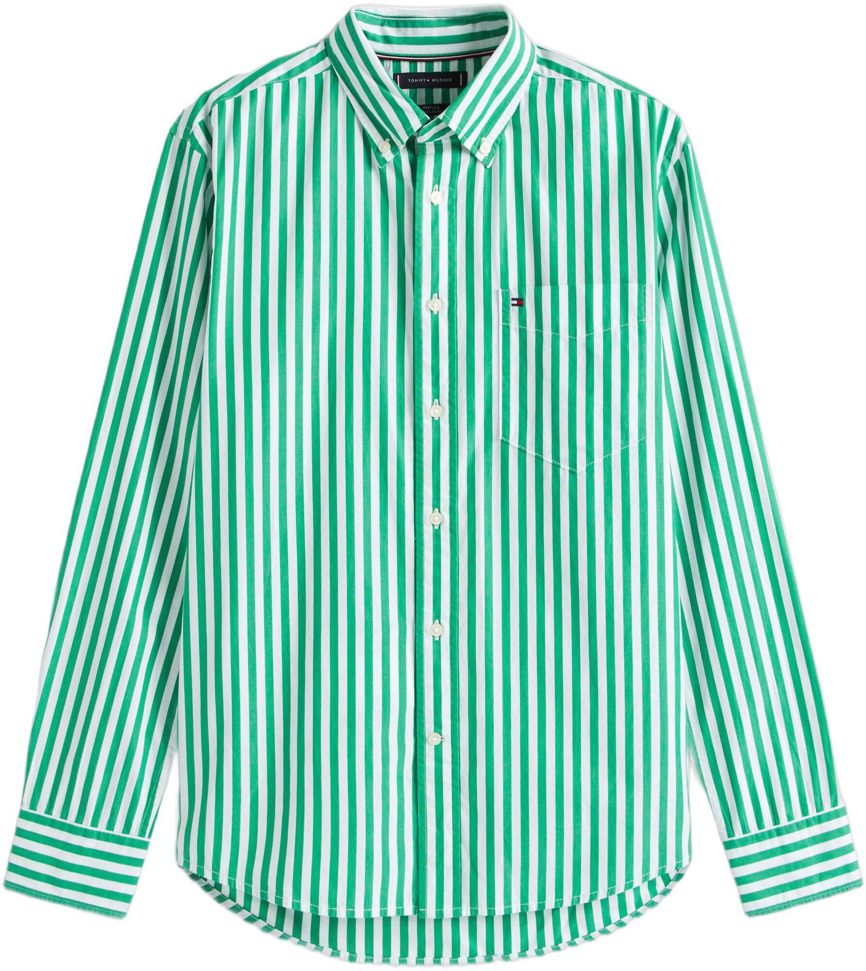 FLEX POPLIN BOLD STRIPE SHIRT