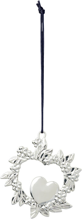 Vildt hjerte H8 forsølvet