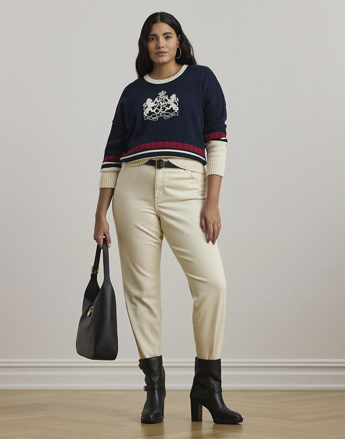 Low Straight Denim Jean